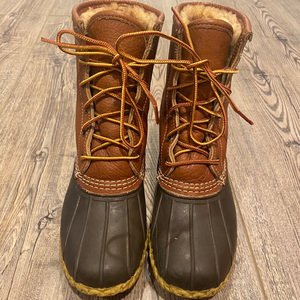 Bean Boots — Shearling Lined